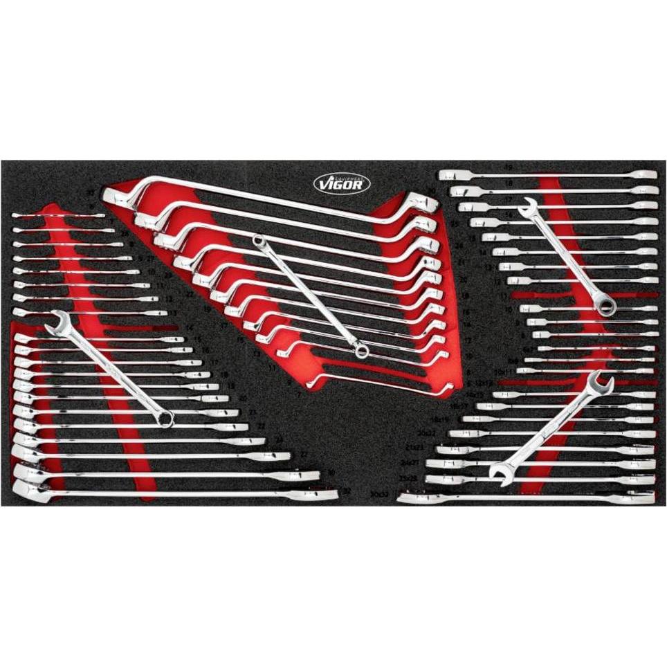 Vigor Rossa Chiave Inglese, V6650n Ring-Maulschlüssel