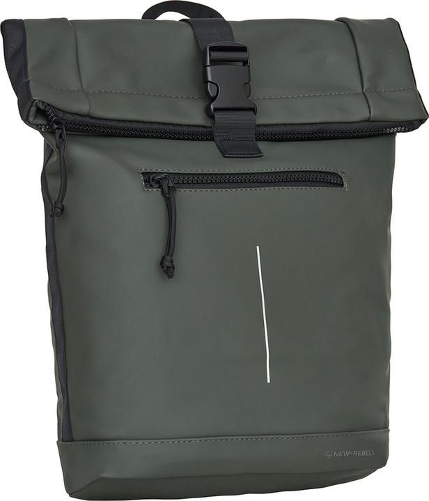Image du produit New Rebels Mart - New York Rolltop Backpack 16L Dgreen (16 l)