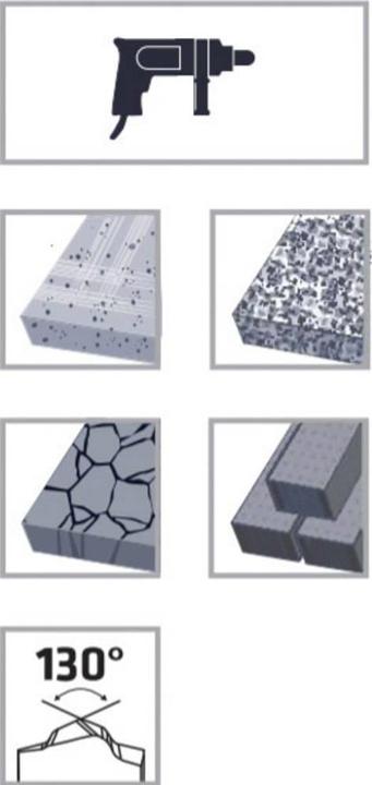 Actual product image Alpen SDSplus suction drill DUST EXTRACTOR SMASH cutting (8 mm)