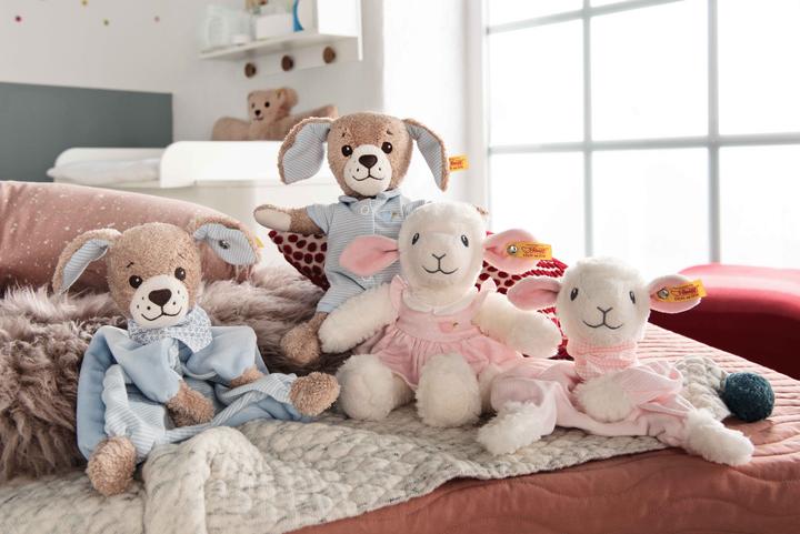 Produktbild Steiff Träum-süss-Lamm Schmusetuch rosa 30cm