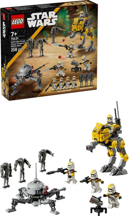 Actual product image LEGO Clone troopers of the 327th Star Corps Battle Pack (75431, LEGO Star Wars)