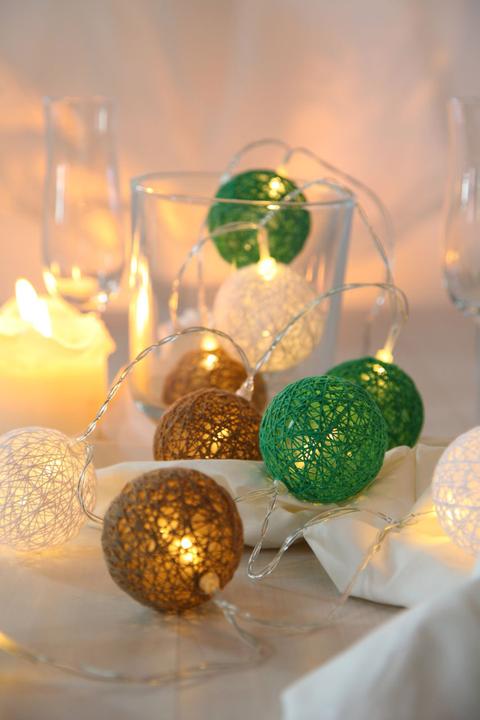 Actual product image Globo LED light chain Venuto (1.35 m)