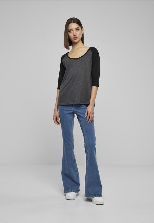 Actual product image Urban Classics Ladies 3/4 Contrast Raglan Tee (3XL)