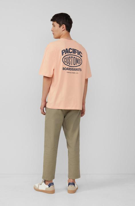 Produktbild S.Oliver T-Shirt T-Shirt im Relaxed Fit mit Front- und Rückenprint (XXL)