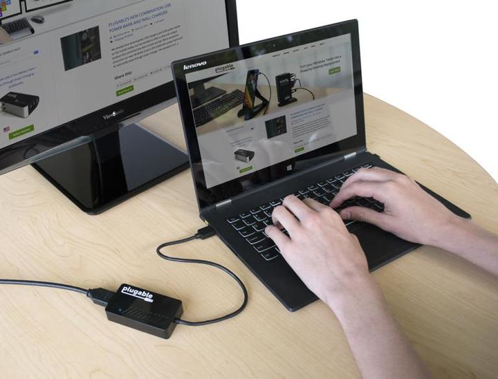 Immagine prodotto Plugable Adattatore video da USB 3.0 a HDMI (HDMI, USB-A)