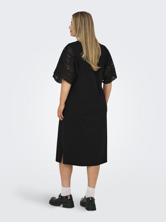 Actual product image Only Normal geschnitten Rundhals Langes Kleid Kleid (L)