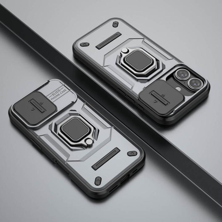 Image du produit Cover-Discount iPhone 16 - Armor Case avec kickstand (Apple iPhone 16)