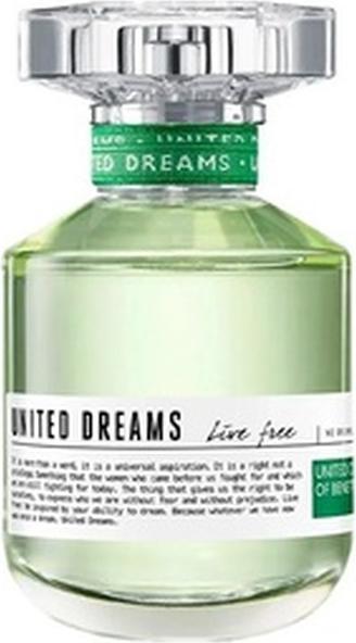 Produktbild Benetton United Dreams for her Live Free (Eau de Toilette, 50 ml)