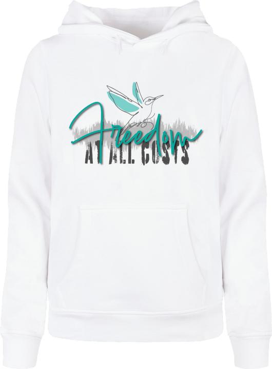 Produktbild Merchcode Ladies Freedom At All Costs Basic Hoody - 117935 (XL)