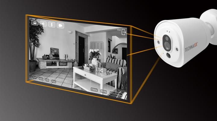 Image du produit Technaxx Easy IP-Cam TX-55 (1280 x 800 pixels)