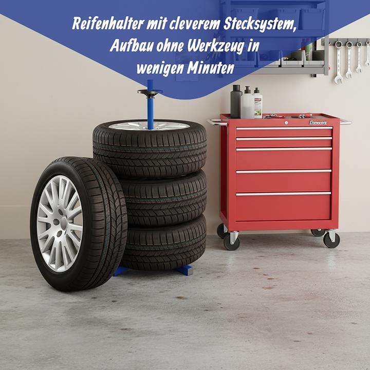 Actual product image Relaxdays tyrerack