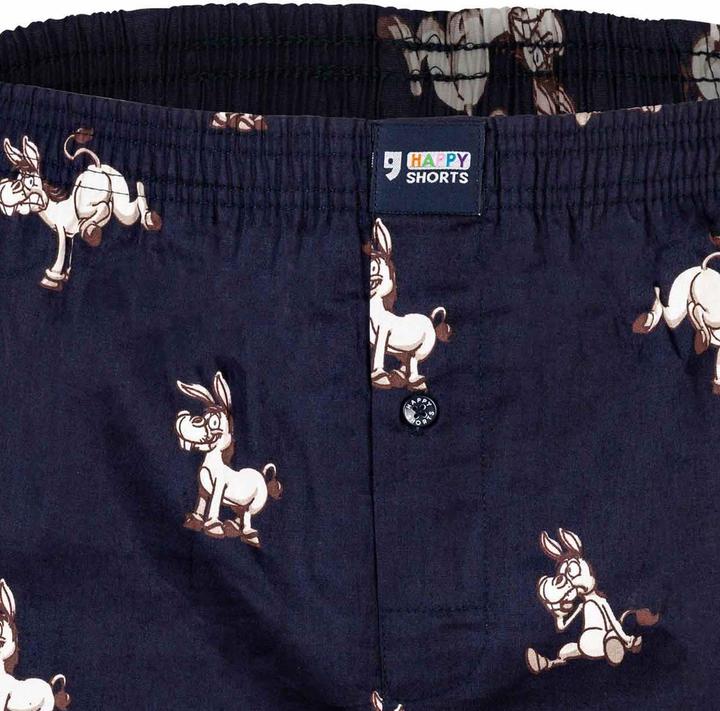 Produktbild Happy shorts American Boxershorts (XL, 3er Pack)