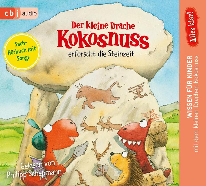 Image du produit Tout est clair! Le petit dragon Cocoanut explore l'âge de pierre (Ingo Siegner, Philipp Schepmann, Allemand)