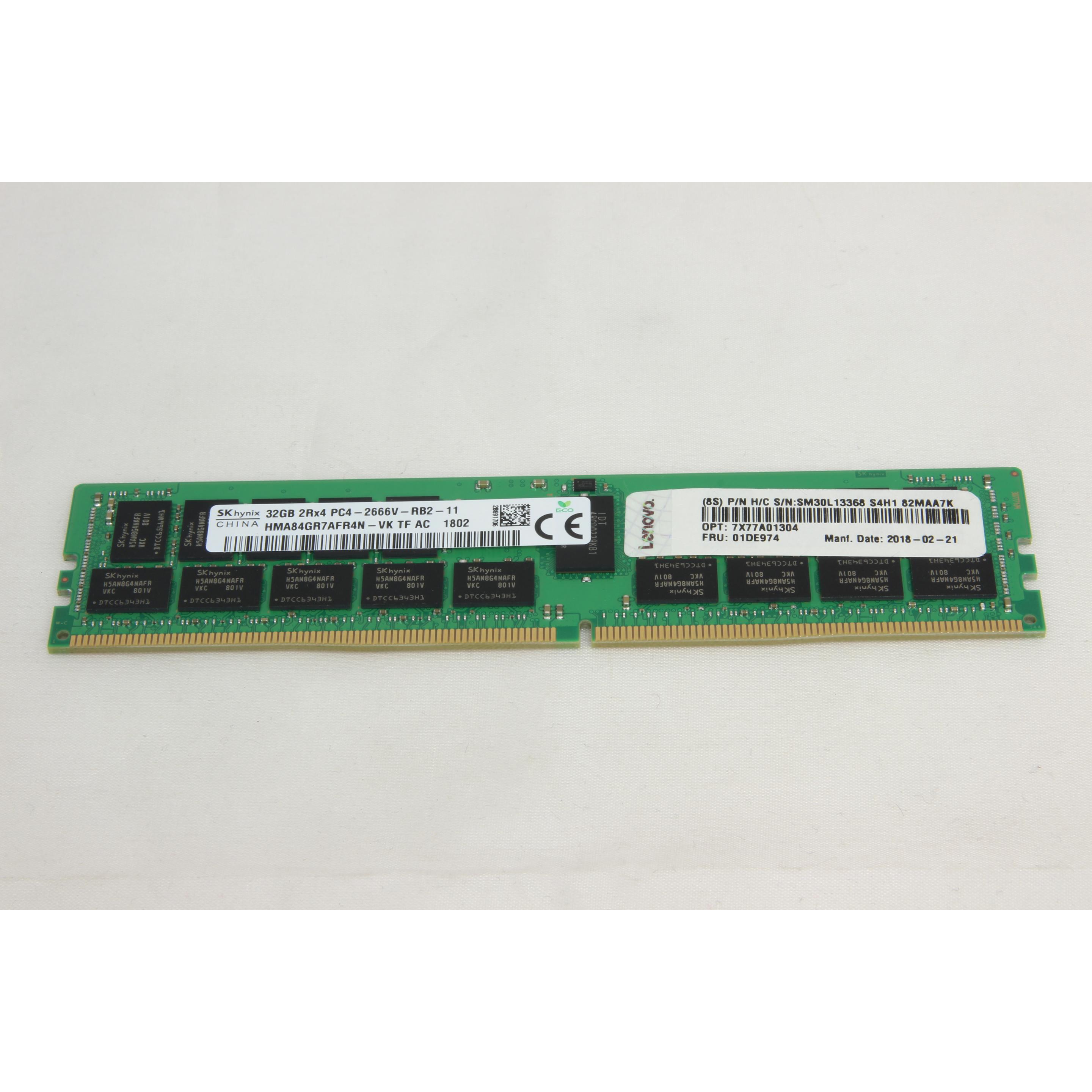 Lenovo Spare ThinkSystem 32GB TruDDR4 2666 MHz (1 x 32GB, 2666 MHz, DDR4-RAM, DIMM), RAM