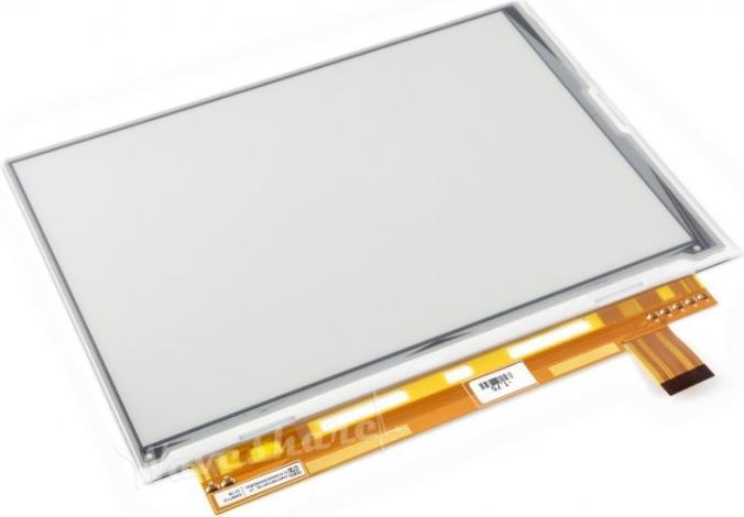 Immagine prodotto WaveShare 1200x825 9,7 pollici Nero Bianco Display E-Ink Raspberry Pi HAT