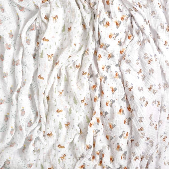 Productafbeelding aden + anais swaddles 4 pak katoen mousseline (112 cm, 112 cm)