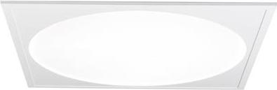 Actual product image Csdk SL CIRCO 595 23W 2600LM CCT 3000-3500-4000K Microprismatic diffuser WHITE, incl. 3-pole loop