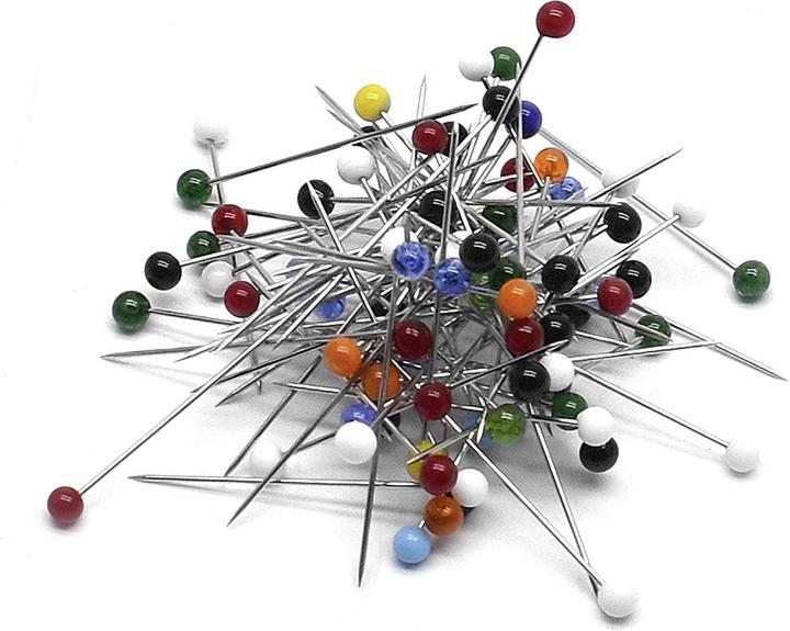 Produktbild Easy Work 80 Stecknadeln farblich sort.