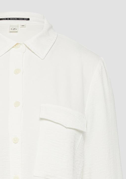 Produktbild S.Oliver Bluse Lässige Hemdbluse mit aufgesetzten Taschen (44)
