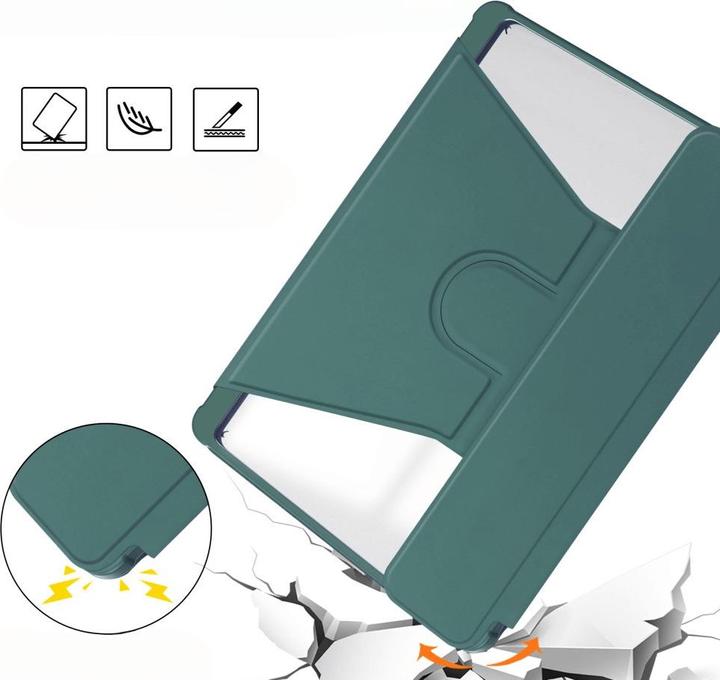 Actual product image Cover-Discount Galaxy Tab S9 FE - 360-degree tablet sleeve green (Galaxy Tab S9 FE)