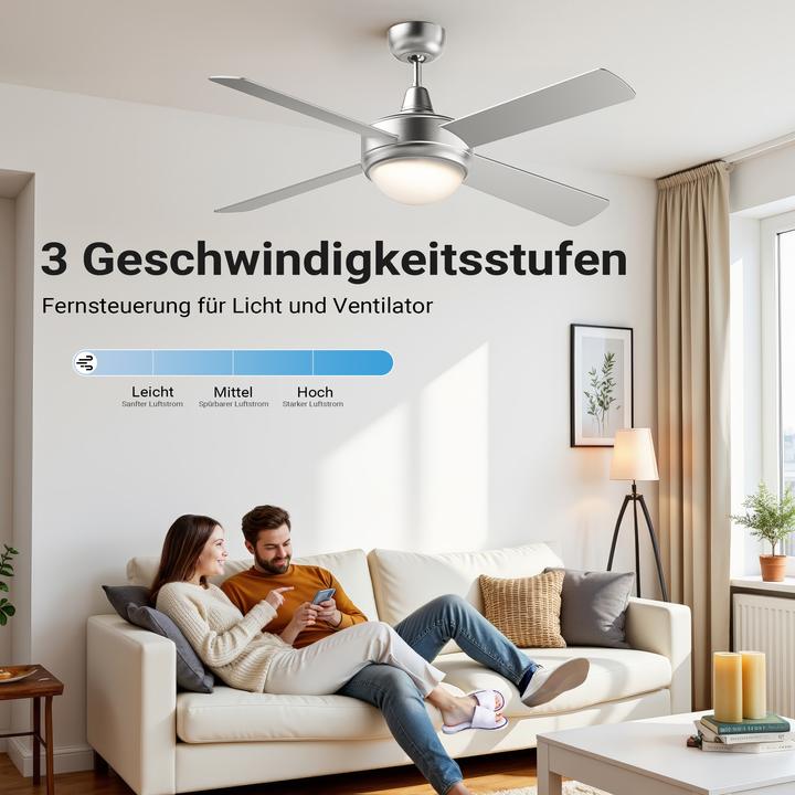 Actual product image Wiltec Ceiling fan (50 dB)