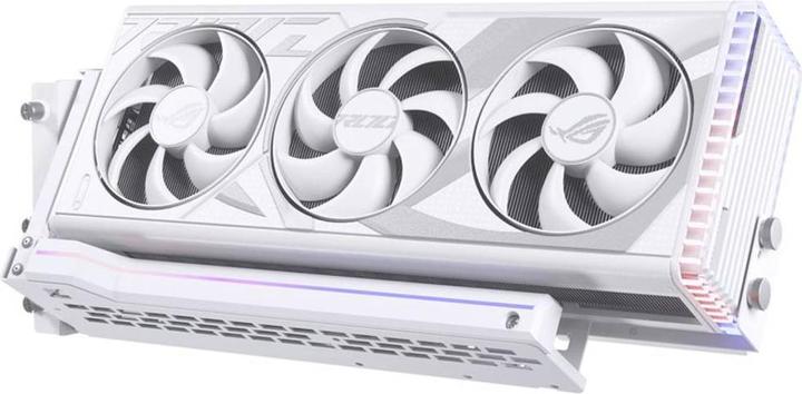 Actual product image Phanteks Premium Vertical GPU Bracket + PCIe 4.0 x 16 Riser Cable, DRGB - 220 mm, white
