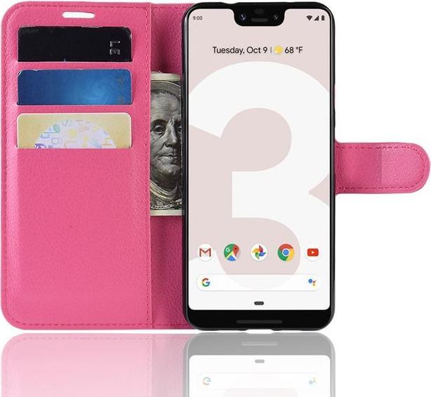 Produktbild MU Classic Litchi Leder Bookcover Series (Google Pixel 3a XL)
