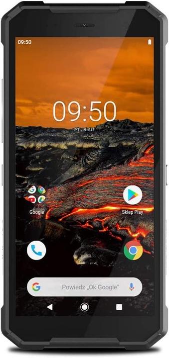 Actual product image Myphone HAMMER Explorer (5.72 inch) Dual SIM Android 9.0 USB Type-C (32 GB, Black, Orange, Dual SIM, 4G)