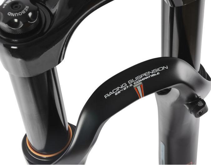 Actual product image RST Fork Space Jump 26 100mm Black Disc Only Tappered (100 mm)