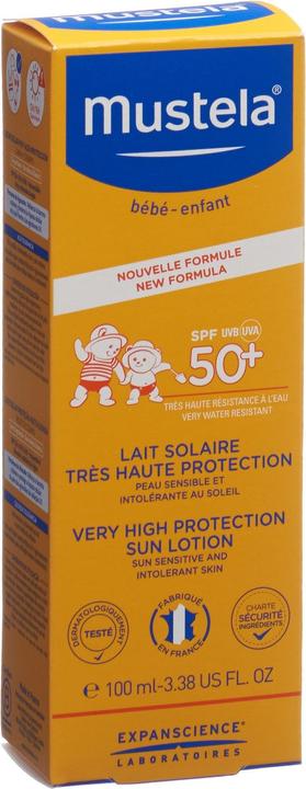 Produktbild Mustela Sonnenmilch (Sonnenmilch, SPF 50+, 100 ml, 128 g)