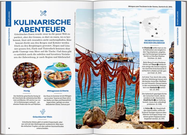 Produktbild Reiseführer Griechenland (Deutsch, Paula Hardy, Ryan Ver Berkmoes, Vesna Maric, Rebecca Hall, Simon Richmond, Helena Smith, Sarah Souli, Helen Iatrou, Vangelis Koronakis, Alexis Averbuck, Leonid Ragozin, 2024)