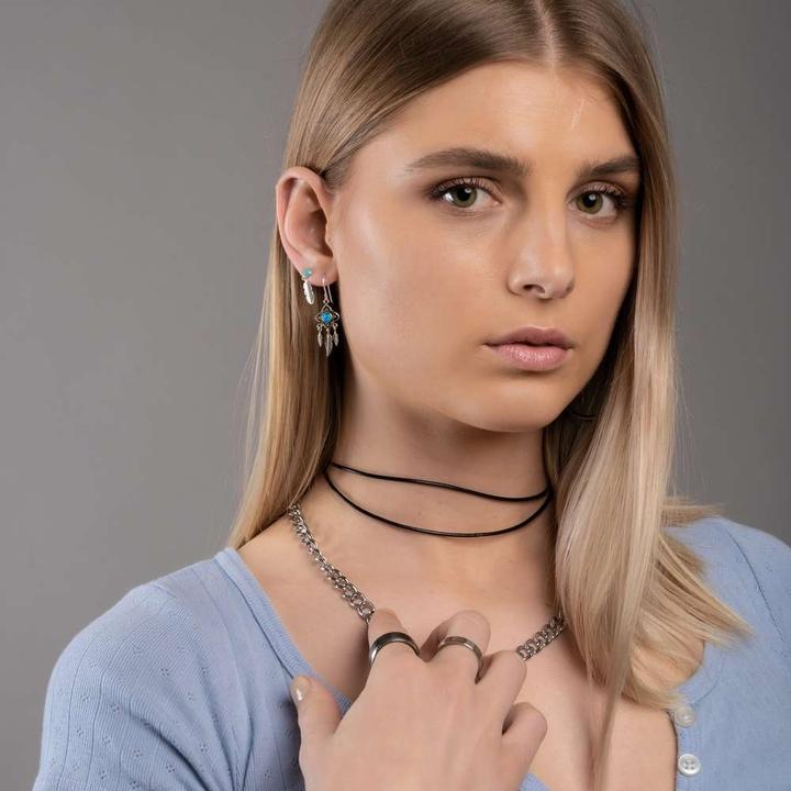 Produktbild Bijouteria Ohrhänger (Synthetischer Opal, Silber 925)