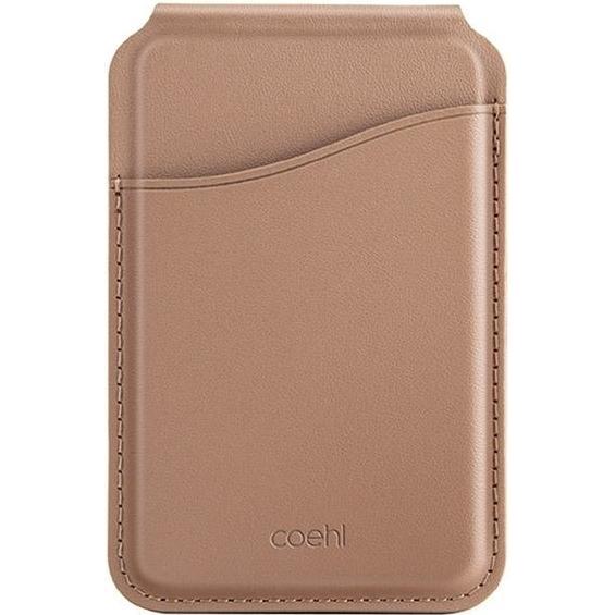 Uniq, Donne, Portafoglio, Coehl Esme magnetyczny portfel z lusterkiem i podpórką beżowy/dusty nude, Beige