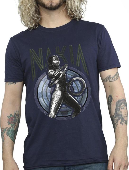Produktbild Wakanda Forever Nakia Shield TShirt (XXL)