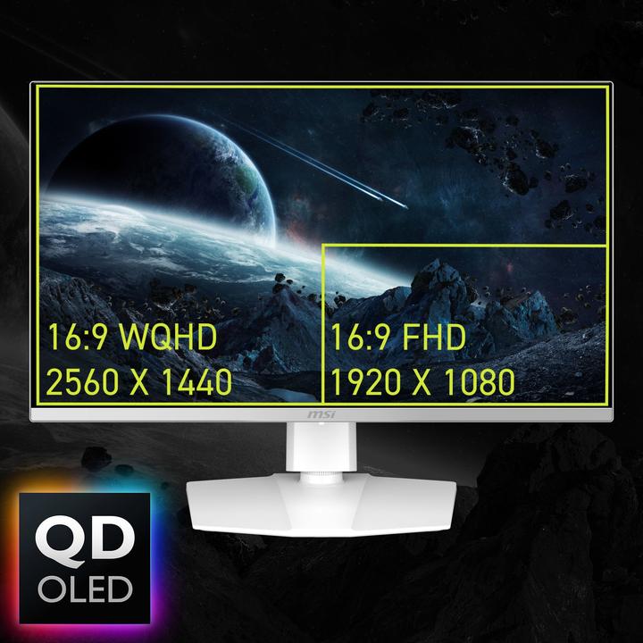 Produktbild MSI MAG 272QPW QD-OLED X28 | Gaming Monitor (2560 x 1440 Pixel, 26.50")