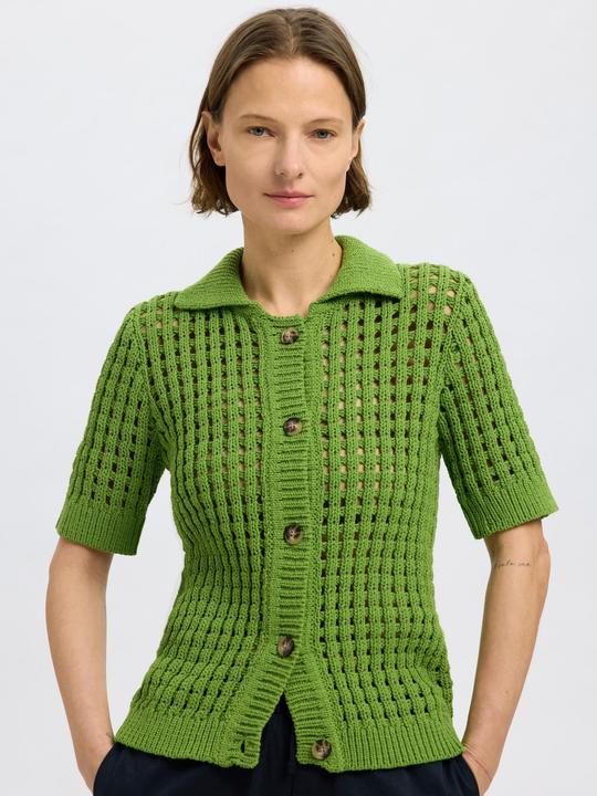Image du produit Selected Femme Häkel-Look Strickjacke (S)