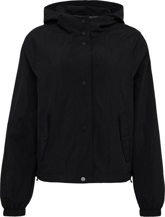 S.Oliver Outdoor-Jacke Nylon-Jacke mit Kapuze und verstellbarem Saum