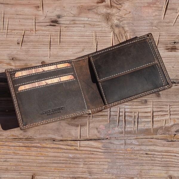 Actual product image Jack kinsky Baltimore small billfold without flap