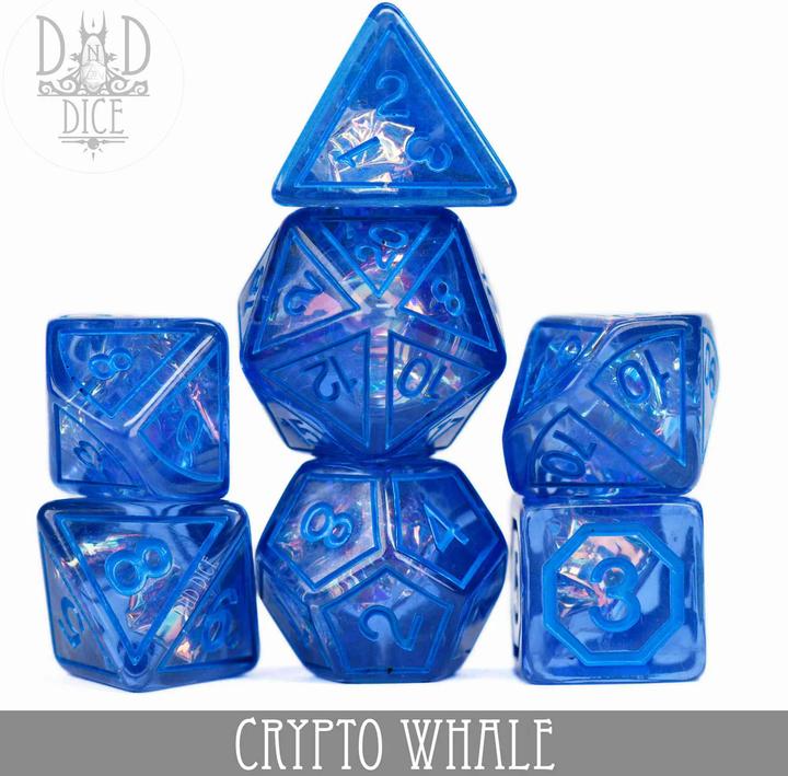Image du produit DnD Dice Crypto Whale Dice Set
