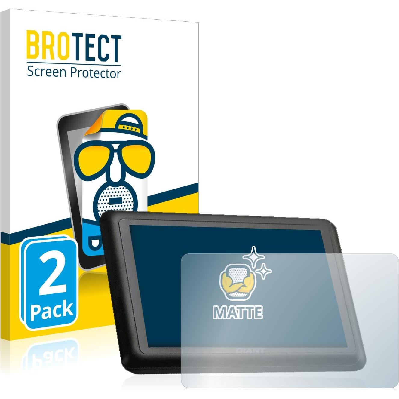 BROTECT, Fahrzeug Navigation Zubehör, Entspiegelungsfolie Displayschutz Displayschutzfolie Folie Matt
