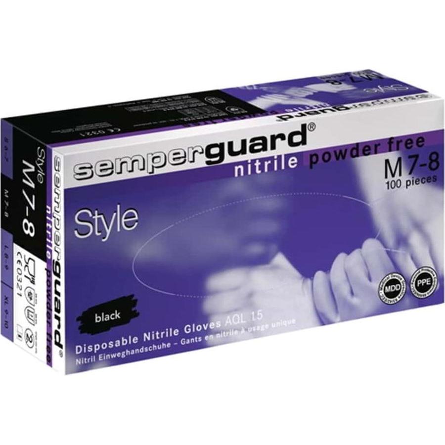 Semperguard, Schutzhandschuhe, Einweg-Nitril-Handschuh (8, 9, L)