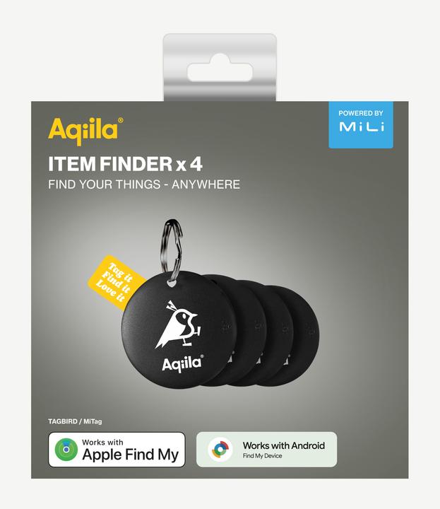 Immagine prodotto Aqiila Tagbird - Item Finder (4-pack) (Android, iOS)