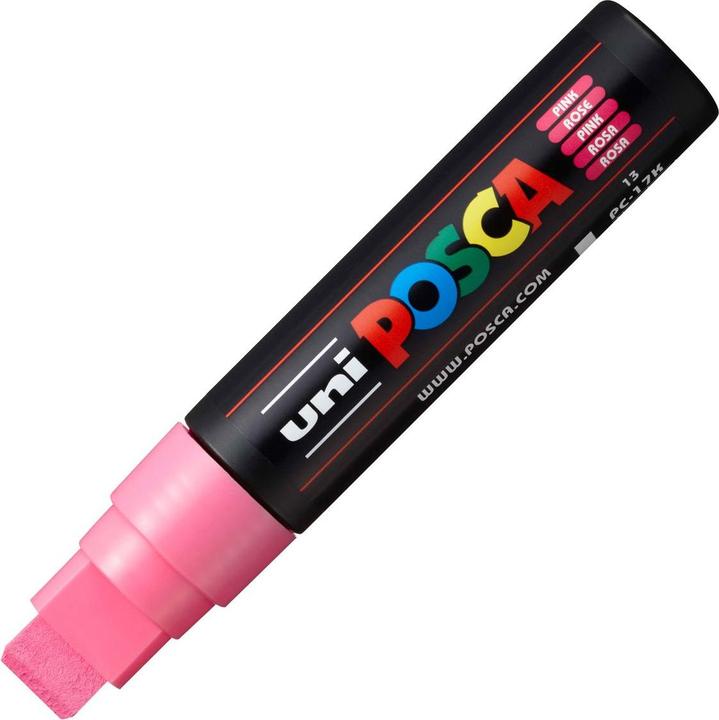 Actual product image Posca Marker PC-17K rectangular tip (Rose, 15 mm, 1 x)