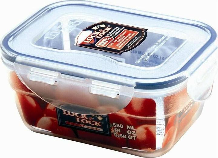 Actual product image Lock & Lock Storage tin stackable 550ml 145x110x67mm (0.55 l)