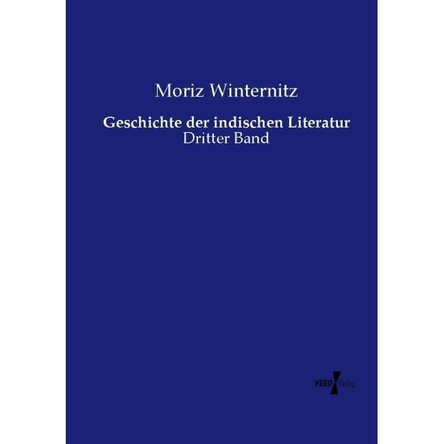 Thumbnail - Geschichte der indischen Literatur, Fachbücher von Moriz Winternitz