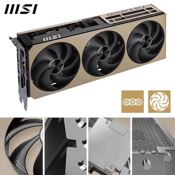 Produktbild MSI GeForce RTX 5070 INSPIRE 3X OC (12 GB)