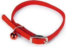 Actual product image Beeztees BZ NYL CAT HB+BELL RED 24 (Cat)