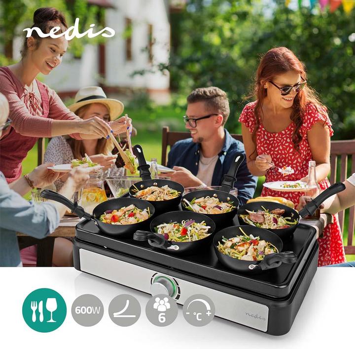 Produktbild Nedis Party-Wok-Set (EU-Stecker)