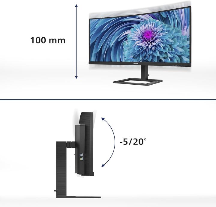 Productafbeelding Philips 346E2CUAE/00 (3440 x 1440 pixels, 34")