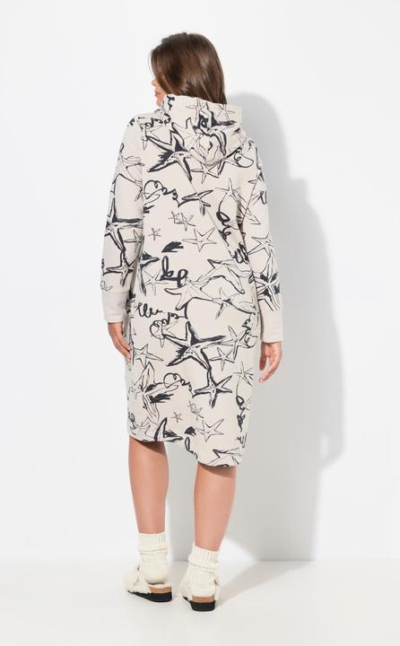 Produktbild Laurasøn Sweatkleid, Kapuze, Langarm, OEKO-TEX (XXL)